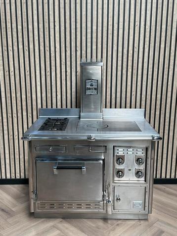 Prachtig Molteni Fornuis Inox 120cm + Gasoven beschikbaar voor biedingen