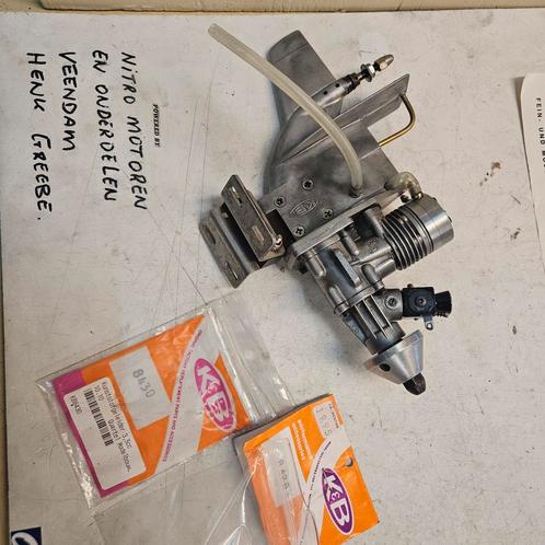 K&B 3,5 cc outboard engine, Hobby en Vrije tijd, Modelbouw | Radiografisch | Overige, Zo goed als nieuw, Ophalen of Verzenden