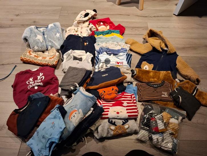 Pakket kledij maat 62, Kinderen en Baby's, Kinderkleding | Kinder-kledingpakketten, Zo goed als nieuw, Ophalen