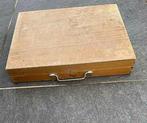 Houten koffertje, Hobby en Vrije tijd, Schilderen, Ophalen of Verzenden, Gebruikt