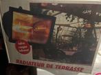 2 Terras infraroodstraler straalkachel, Ophalen, Nieuw