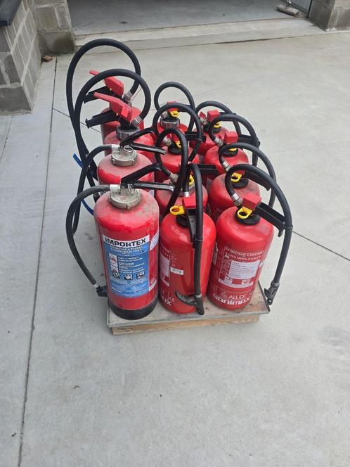 13 brandblussers van 8 kg snelblussers, Huis en Inrichting, Brandblussers en Brandkasten, Zo goed als nieuw, Brandblusser, Ophalen