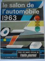L'auto-journal Salon 1963 Bancs d'essai, Livres, Autos | Brochures & Magazines, Général, Utilisé, Envoi