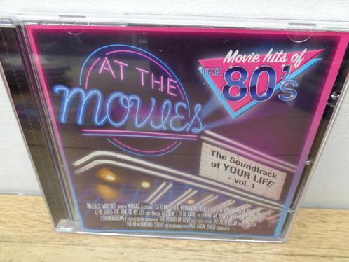 At the Movies CD "Movie Hits of the 80's" [Sweden-2020], Cd's en Dvd's, Cd's | Filmmuziek en Soundtracks, Gebruikt, Verzenden