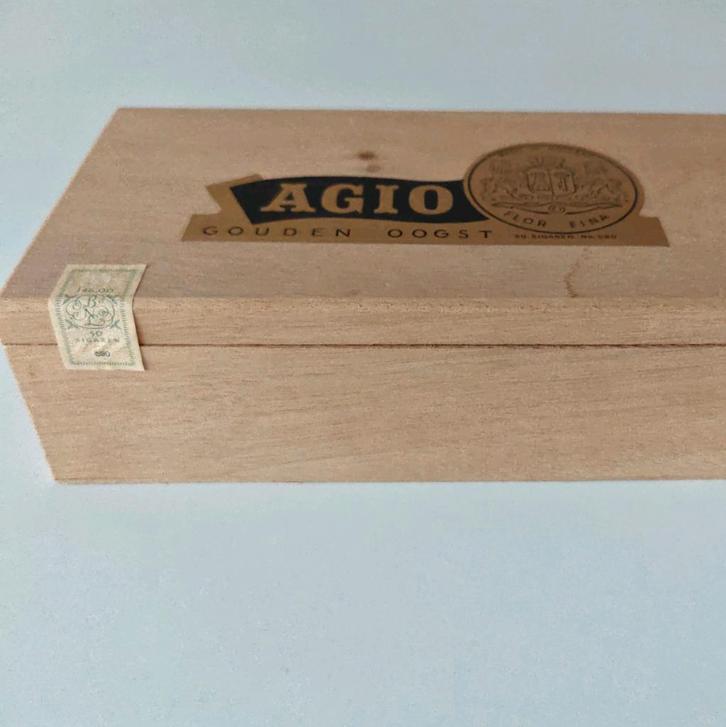 Ongeopende doos sigaren, merk Agio., Verzamelen, Overige Verzamelen, Ophalen of Verzenden