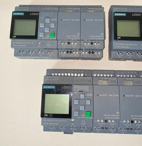 Siemens LOGO! 12/24RCE + Run/Stop Dm8 12/24R, Verzamelen, Elektronische Apparatuur, Overige typen, Ophalen of Verzenden