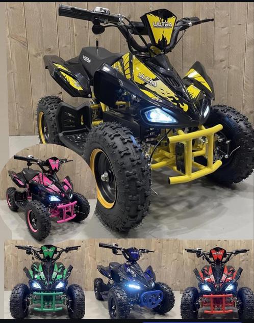 Elektrische Kinder Quad800Watt 36VVerstelbaar 7>15>25km/u, Kinderen en Baby's, Speelgoed | Buiten | Accuvoertuigen, Ophalen