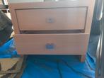 2 nachtkastjes, Huis en Inrichting, Ophalen, Gebruikt