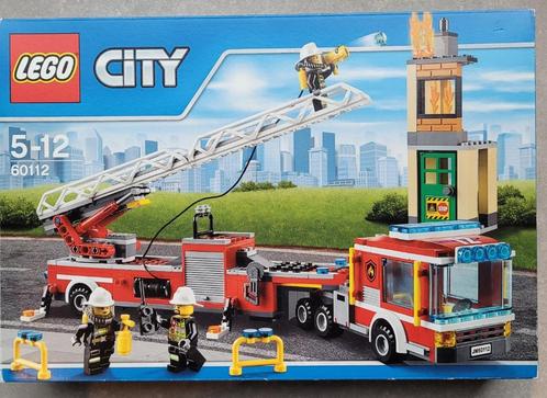 Lego City 60112 Brandweer ladderwagen, Kinderen en Baby's, Speelgoed | Duplo en Lego, Zo goed als nieuw, Lego, Complete set, Ophalen