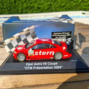 1/43 Schuco Opel Astra  V8 Coupé "DTM Presentationcar 2004" beschikbaar voor biedingen
