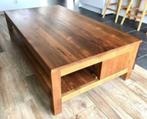 Table de salon en teck, Huis en Inrichting, Tafels | Salontafels, Ophalen, Gebruikt, 100 tot 150 cm, Teakhout