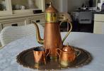 Koperen koffieset, Antiek en Kunst, Ophalen of Verzenden, Koper