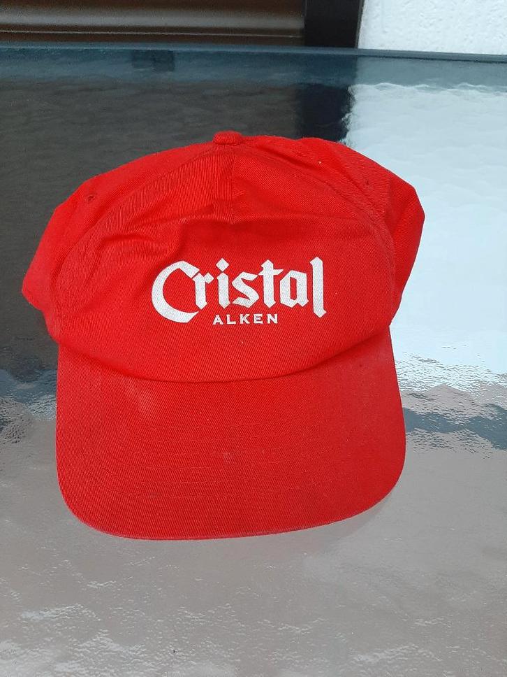 Pet - Klak - Cap  -  CRISTAL ALKEN, Verzamelen, Merken en Reclamevoorwerpen, Zo goed als nieuw, Gebruiksvoorwerp, Ophalen of Verzenden