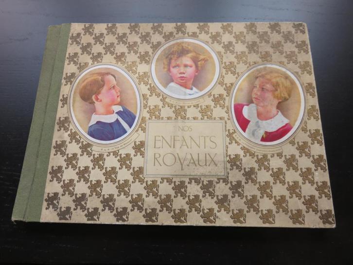 Ons Royal Children Album Chromos Chocolat Côte d'Or, Verzamelen, Koningshuis en Royalty, Gebruikt, Overige typen, Ophalen of Verzenden