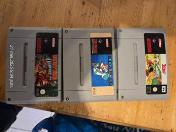 Super Nintendo games beschikbaar voor biedingen