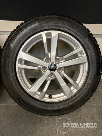 17” originele Audi Q3 F3 velgen + nieuwe winterbanden 5x112  beschikbaar voor biedingen