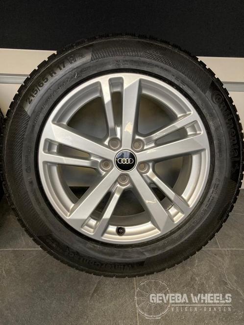 17” originele Audi Q3 F3 velgen + nieuwe winterbanden 5x112, Auto-onderdelen, Banden en Velgen, Banden en Velgen, Winterbanden