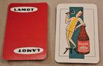 Lamot speelkaarten rood, Ophalen of Verzenden, Zo goed als nieuw, Speelkaart(en)