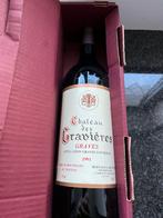 Bouteille magnum vin Château GRAVIÈRES GRAVES 1993, Collections, Comme neuf