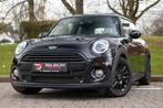 MINI Cooper - All Black - Leather - LED - Bi-Zone, Autos, Euro 6, Carnet d'entretien, Noir, Automatique