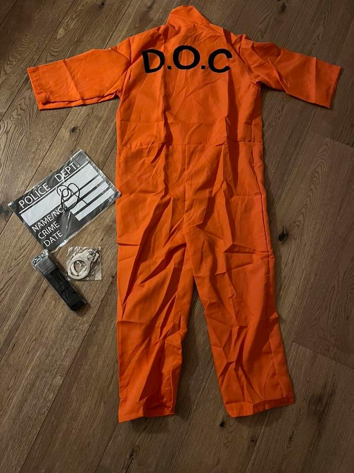 Amerikaans Gevangene Kostuum, Hobby en Vrije tijd, Kostuums, Theaterbenodigdheden en LARP, Nieuw, Ophalen