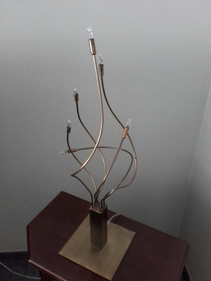 Moderne lampedair, Huis en Inrichting, Lampen | Tafellampen, Zo goed als nieuw, Ophalen