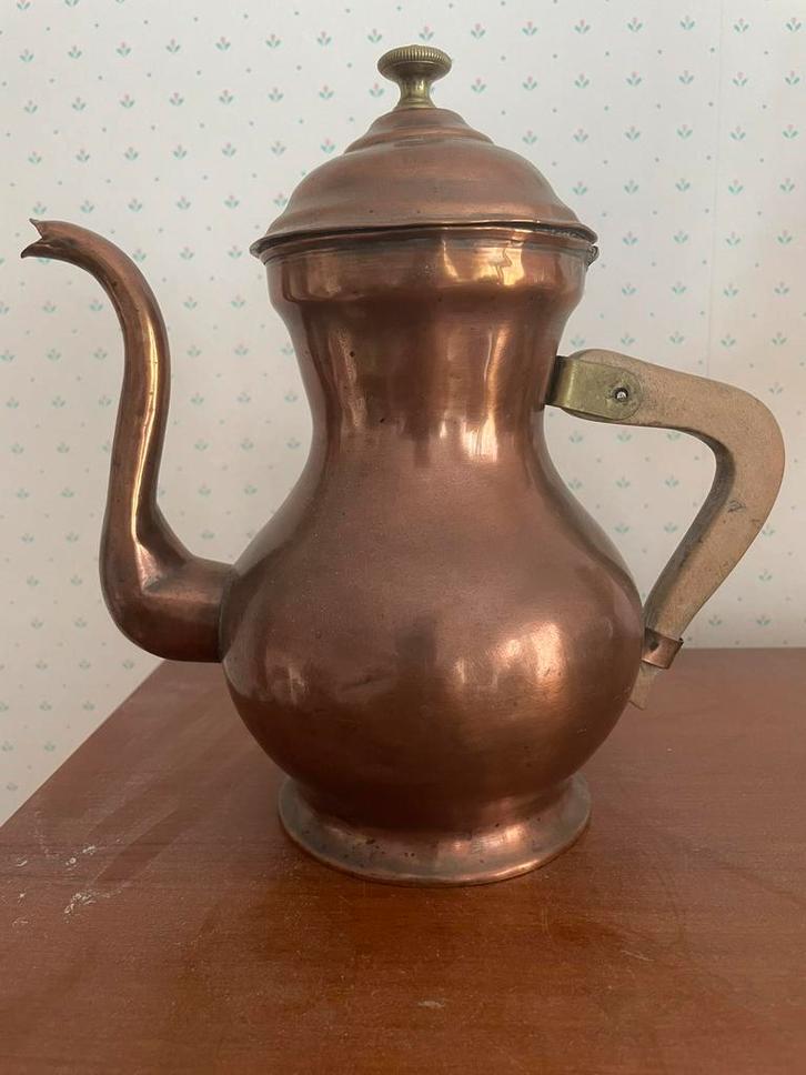 Cruche en cuivre antique, Antiquités & Art, Antiquités | Bronze & Cuivre, Cuivre, Enlèvement ou Envoi