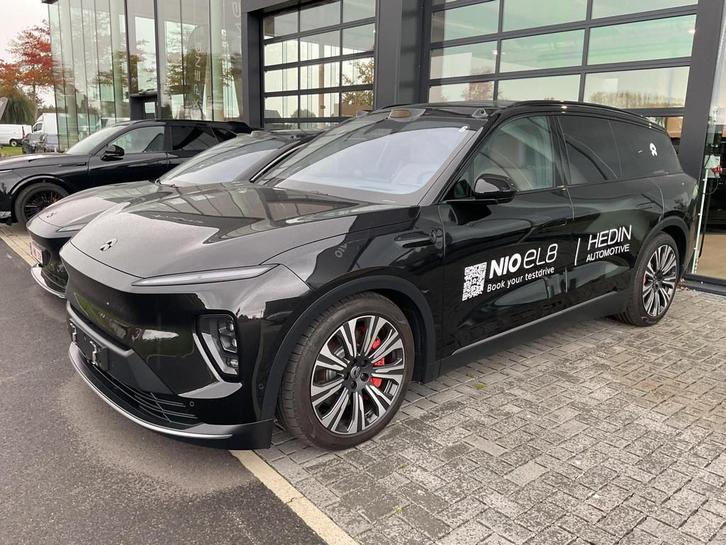 NIO EL8, Auto's, NIO, Bedrijf, Te koop, Overige modellen, 4x4, Trekhaak, Elektrisch, Overige carrosserie, Automaat, Zwart, Bruin