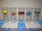 Batman & Robin - Glas - Glazen - Stripfiguur - Warner Bros, Verzamelen, Stripfiguren, Ophalen of Verzenden, Superheld, Zo goed als nieuw