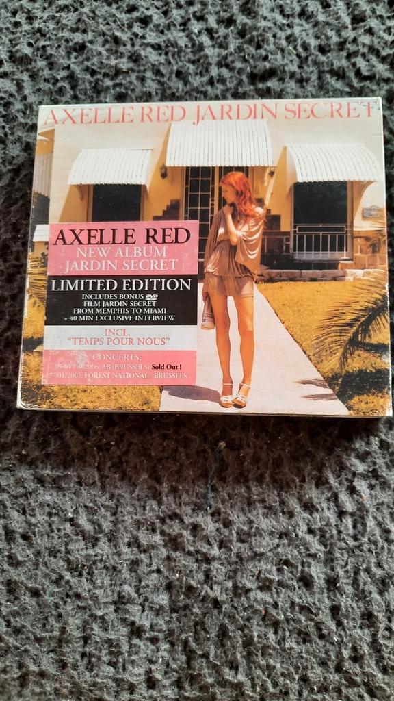 AXELLE RED Jardin secret CD + DVD 2006, CD & DVD, CD | Francophone, Comme neuf, Enlèvement ou Envoi