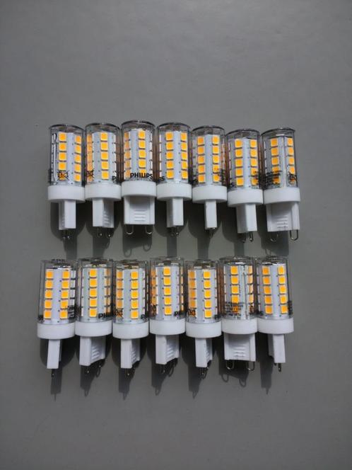9 Philips LED lampen met G9 fitting, Huis en Inrichting, Lampen | Losse lampen, Zo goed als nieuw, Halogeen (gloei)lamp, 30 tot 60 watt