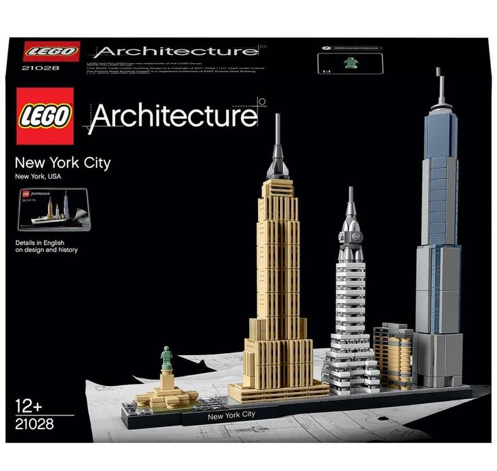 LEGO Architecture New York City - 21028, Kinderen en Baby's, Speelgoed | Duplo en Lego, Lego, Ophalen of Verzenden