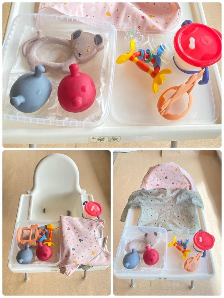 Kinderstoel, bintring, speelgoed, oefenbeker…etc, Kinderen en Baby's, Overige Kinderen en Baby's, Zo goed als nieuw, Ophalen