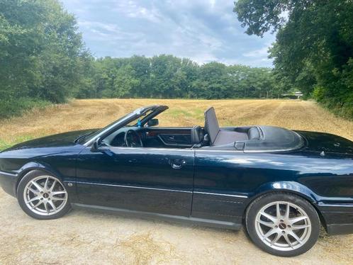Audi 80 cabrio, Auto's, Audi, Particulier, Benzine, Cabriolet, 2 deurs, Automaat, Blauw, Grijs, Leder, Voorwielaandrijving, Ophalen
