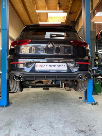 Golf 8 gti / clubsport sport uitlaat einddemper delete beschikbaar voor biedingen