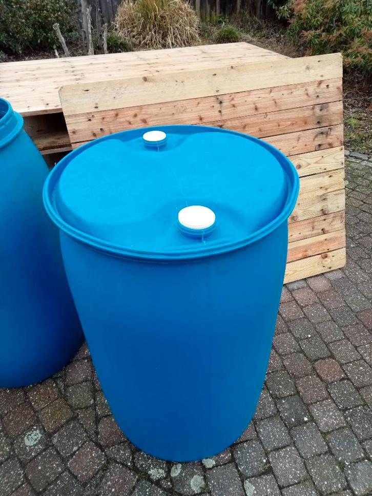 Regentonnen, watertonnen, Jardin & Terrasse, Barils de pluie, Comme neuf, Synthétique, Enlèvement ou Envoi