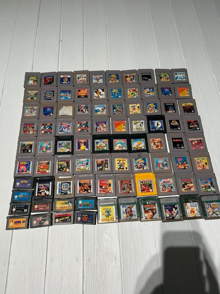 Très grande collection de Nintendo Gameboy, Consoles de jeu & Jeux vidéo, Jeux | Nintendo Game Boy, Comme neuf, Enlèvement ou Envoi