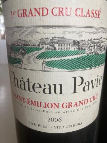 Château Pavie 2006 disponible aux enchères