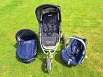 Buggy 3 in 1, Kinderen en Baby's, Ophalen, Gebruikt, Quinny, Verstelbare duwstang