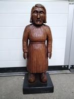 Houten beeld A. Locquet, Ophalen