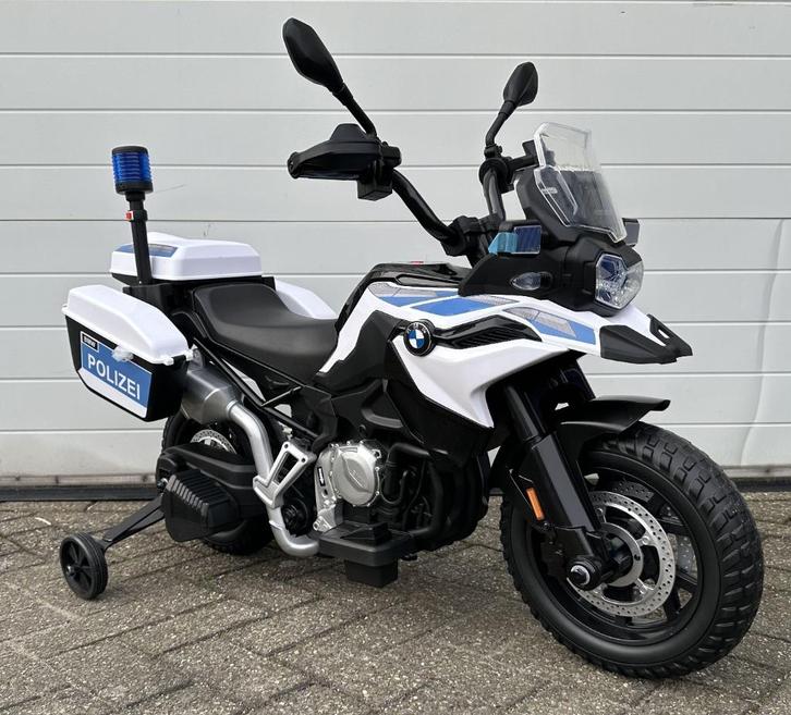 Kinder Motor BMW POLITIE MC, 2X12V Kinder Motor AANBIEDING, Kinderen en Baby's, Speelgoed | Buiten | Voertuigen en Loopfietsen