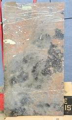 Belle plaque de marbre rouge gris blanc, Autres types, 40 à 60 cm, Marbre, Enlèvement