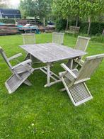 Tuinset teak, Tuin en Terras, Tuintafels, Ophalen of Verzenden