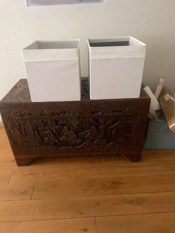 Linnen box voor ikea rek, Ophalen