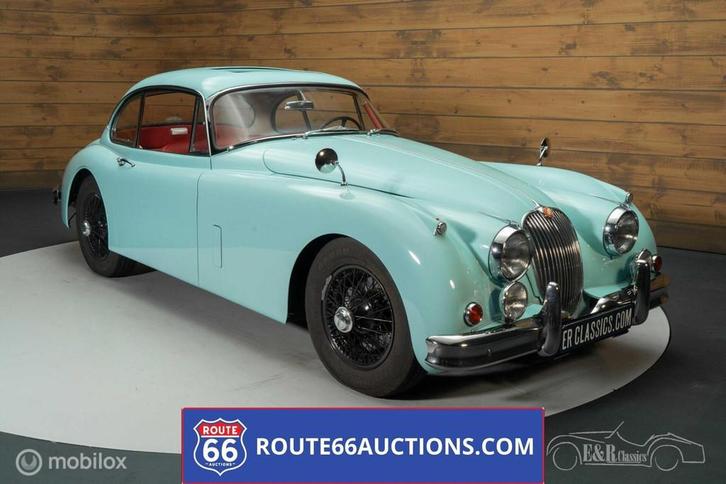 Jaguar XK150 FHC | 1958 | Route 66 Auctions, Auto's, Oldtimers, Bedrijf, Te koop, Jaguar, Benzine, Overige carrosserie, Handgeschakeld