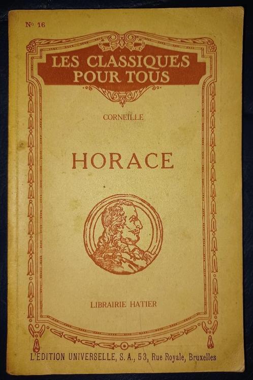 Corneille - Horace - Les classiques pour tous N16 (1922), Livres, Art & Culture | Danse & Théâtre, Utilisé, Théâtre, Enlèvement ou Envoi
