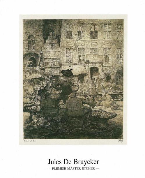Jules De Bruycker, Flemish master etcher, Boeken, Kunst en Cultuur | Beeldend, Gelezen, Ophalen of Verzenden