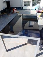 Tuintafel  verhuis buitenland, Tuin en Terras, Ophalen, Inox, Gebruikt, Eettafel