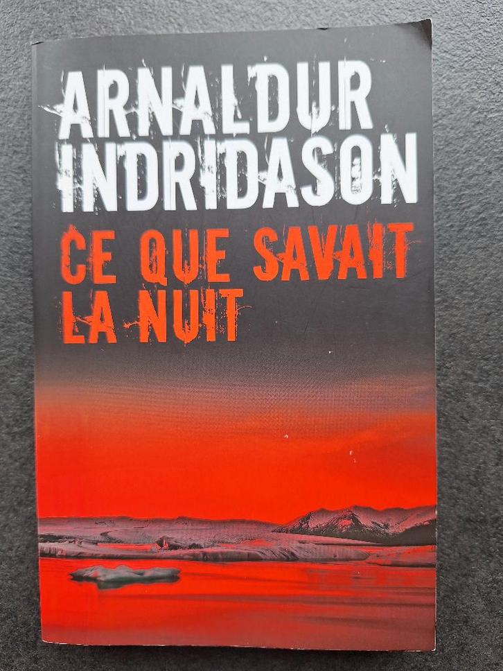Ce que savait la nuit - Arnaldur Indridason, Boeken, Detectives, Zo goed als nieuw, Ophalen of Verzenden