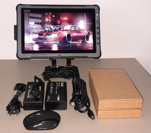 RUGGED GETAC F110 G3 i7/16GB RAM/4G-LTE/GPS/NEW BATTERIES, Computers en Software, Windows Tablets, Gebruikt, Wi-Fi en Mobiel internet